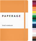 PAPERAGE Lined Journal Notebook (Marigold) - Durable 5.6in x 8in