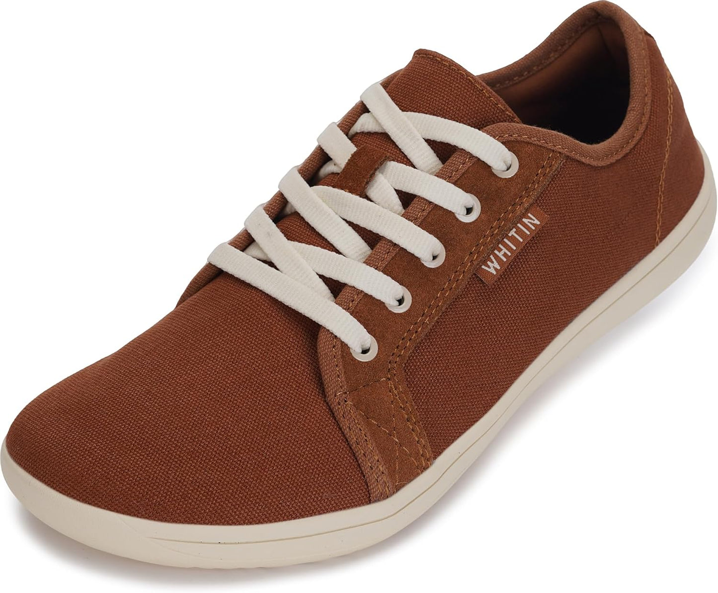 WHITIN Women's Canvas Barefoot Shoes for Minimalist Comfort