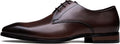 Men's Leather Wingtip Oxford Dress Shoes - Formal Brogue Derby