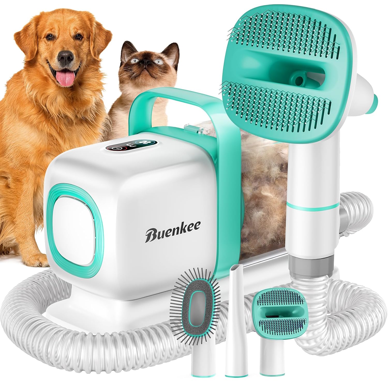 Low Noise Dog Grooming Vacuum - Shedding Solution!