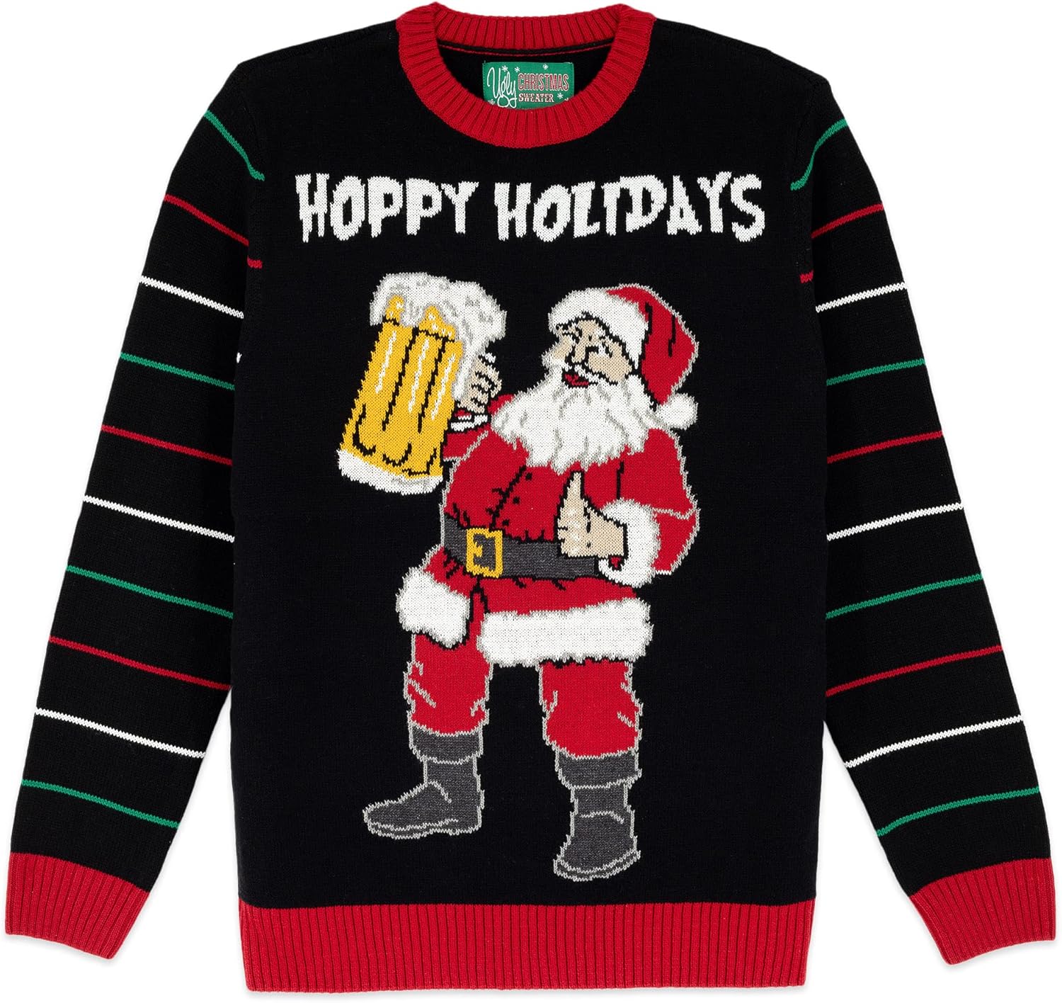 Ugly Christmas Sweater for Holiday Fun with Snug Fit Design