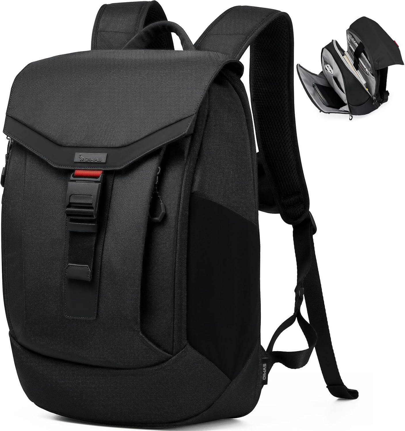 OIWAS Laptop Backpack for Men: Waterproof, Large Capacity