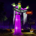 13FT Halloween Outdoor Inflatable Witch - Giant Pre-lit Yard Decor