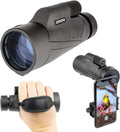 12x50 Monocular Telescope - High Powered HD Monocular for Bird