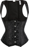 Alivila.Y Fashion Faux Leather Steampunk Corset - Flattering Hourglass