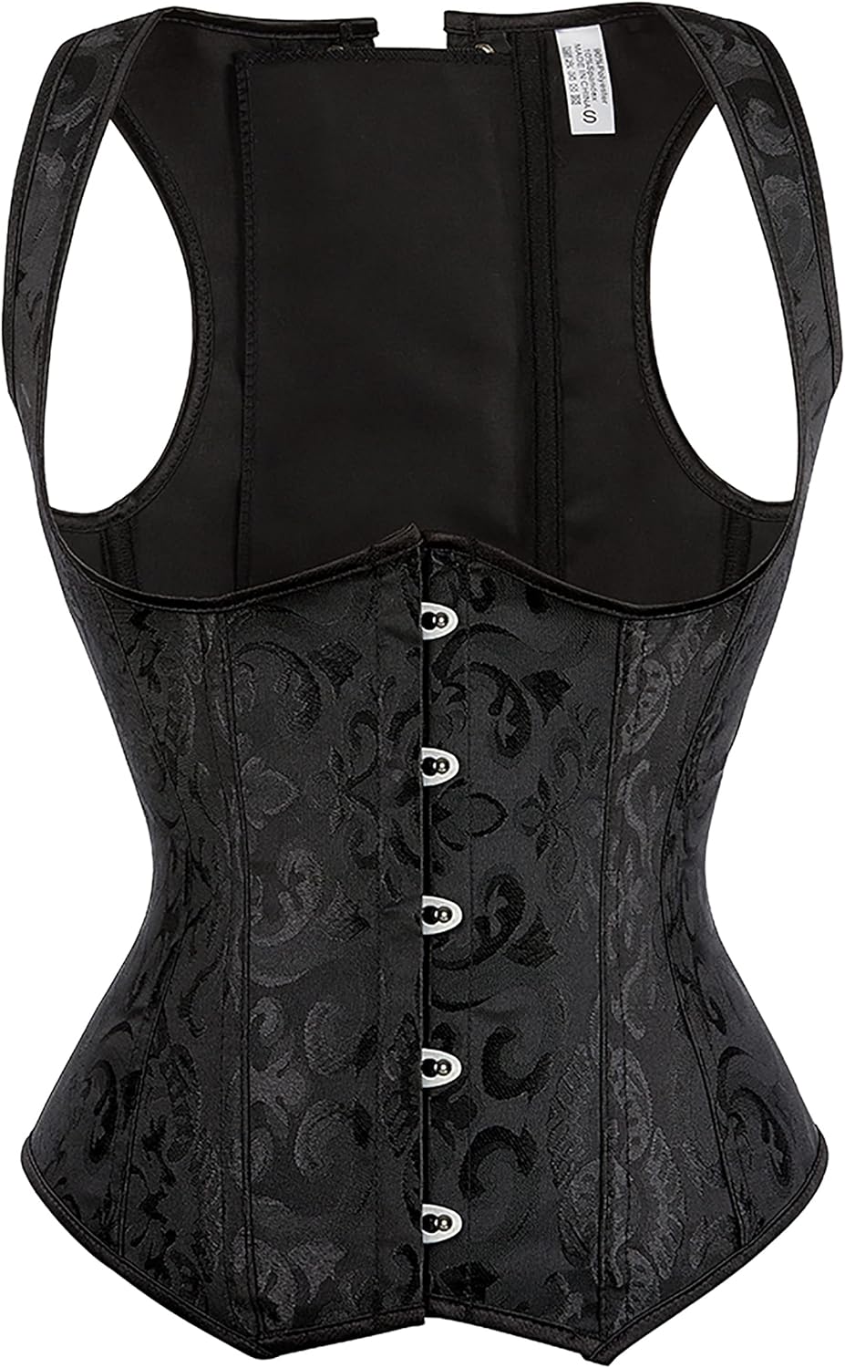 Alivila.Y Fashion Corset Faux Leather Steampunk Bustier Top