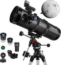 Telescope 150EQ Reflector Telescope for Adults - 6in Aperture
