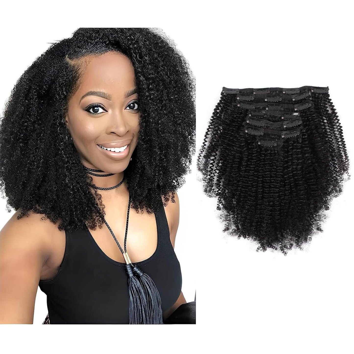 Sassina 4B 4C Clip in Hair Extensions for Natural Glamour