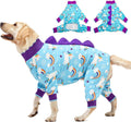 LovinPet Large Dog Pajamas - Lightweight Recovery Onesie for XL Dogs