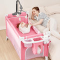 ANGELBLISS 5 in 1 Baby Bassinet Bedside Crib - Versatile Co-Sleeper