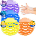 Urinal Deodorizer Screen Kit 48 Pack with 100 Gloves - Long-Lasting