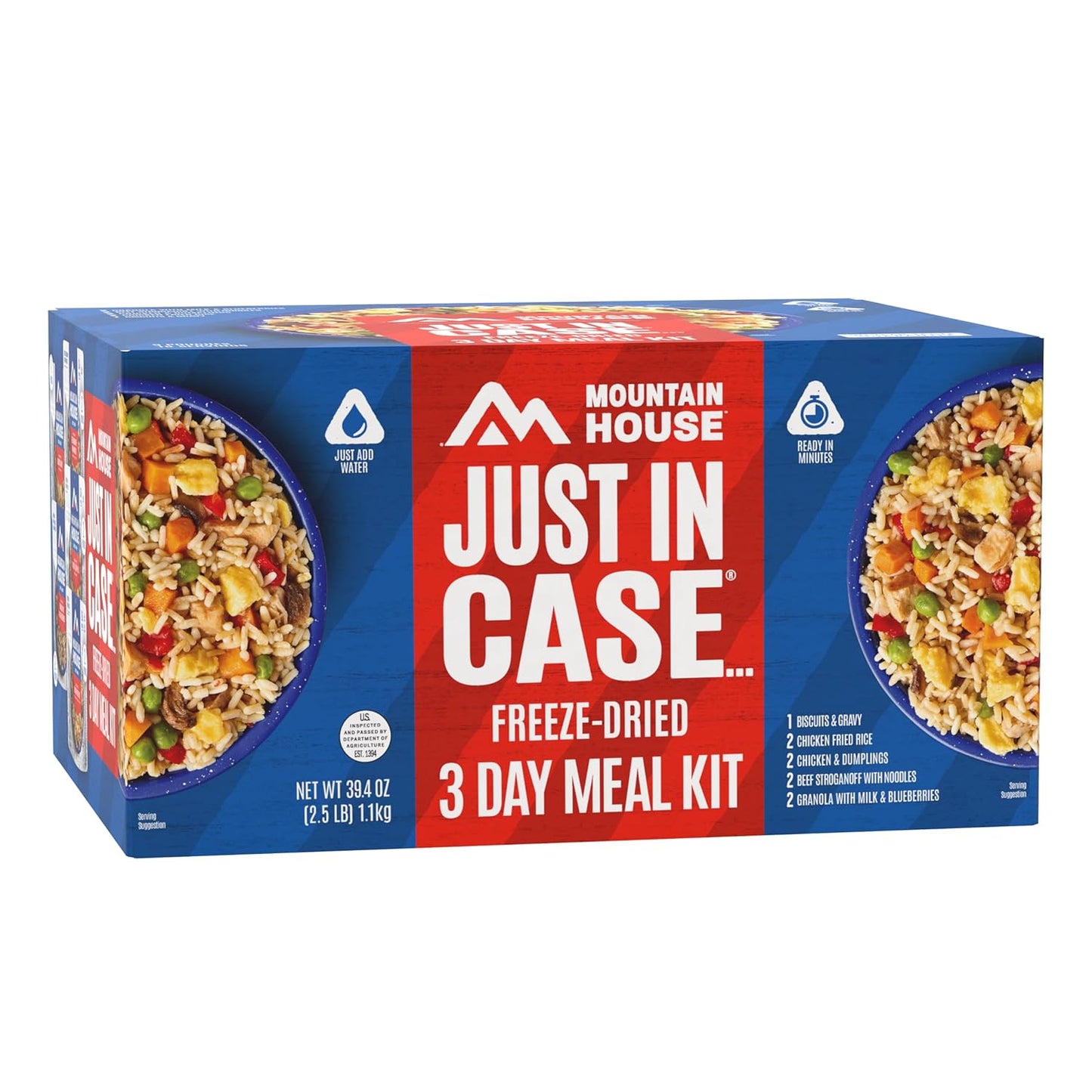 Mountain House 3-Day Emergency Food Supply for Survival Needs
