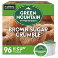 Green Mountain Brown Sugar Crumble K-Cup Pods, 96 Count - Smooth Light
