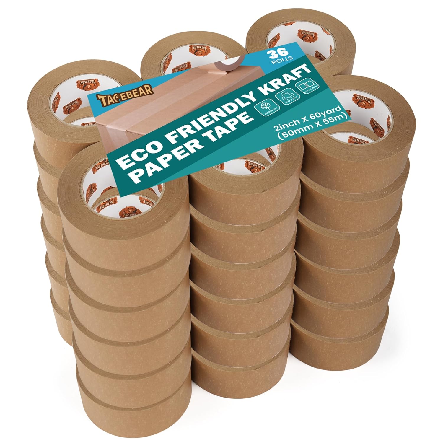 Eco-Friendly Kraft Paper Tape for Packing and Sealing Needs