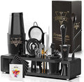 Complete Mixology Bartender Kit 20-Piece Boston Shaker Set - Premium