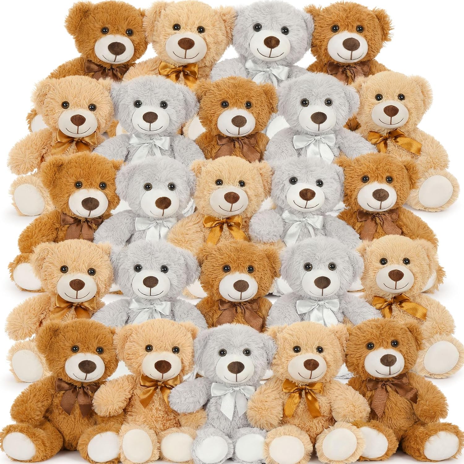 MaoGoLan 30Pcs Bulk Teddy Bears for Baby Shower and Parties