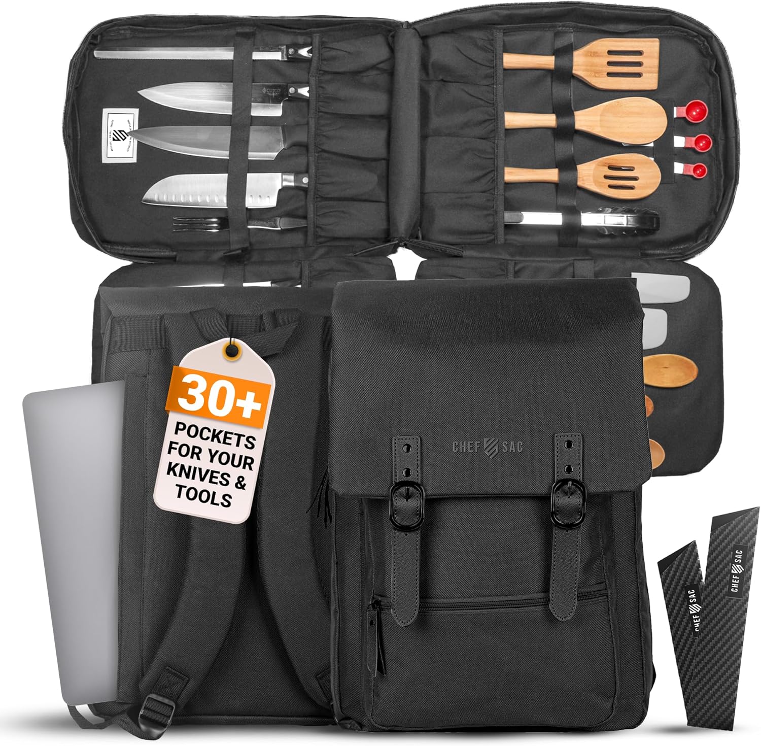 Chef Sac Chef Knife Bag Vintage Backpack for Culinary Tools