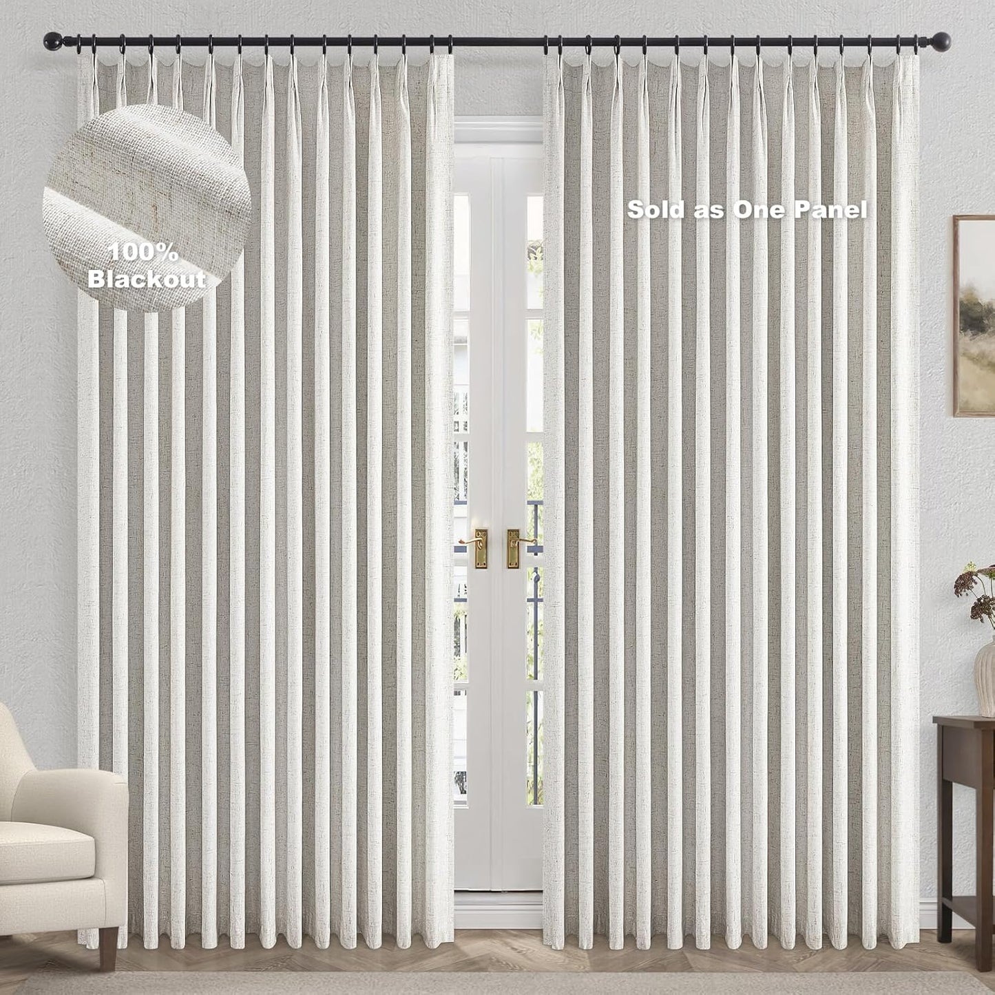Topfinel Extral Wide Curtains for Complete Blackout and Style