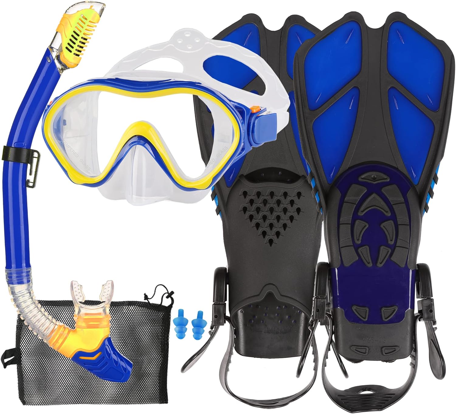 Kids Mask Fins Snorkel Set for Safe and Fun Underwater Adventures