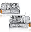 LED Headlight for Ford F150 F250 F350 Bronco 1992-1996 - Clearer Night