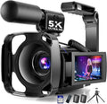 5K Video Camera Camcorder UHD 64MP Vlogging Camera - Creator Bundle