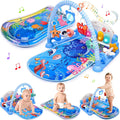 Baby Gyms Play Mat with Tummy Time Water Mat & Piano - Sensory Gym