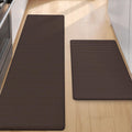 Color&Geometry 17x29 + 17x59 Anti-Fatigue Kitchen Mat Set - Cushioned