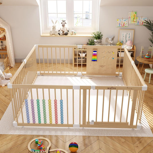 Adjustable Baby Playpen - Safe Play Area for Kids