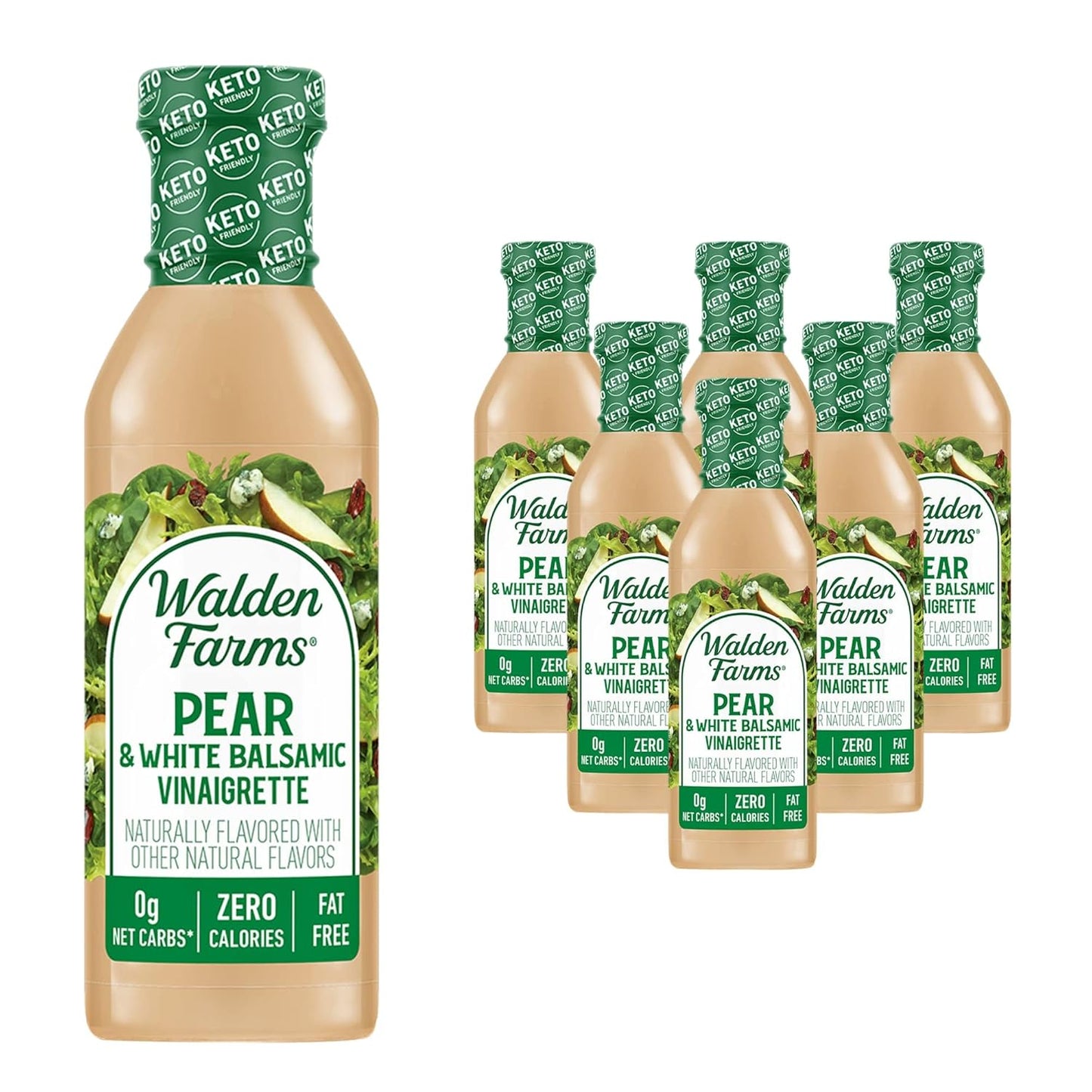 Walden Farms Pear & White Balsamic Vinaigrette 6-Pack Delight