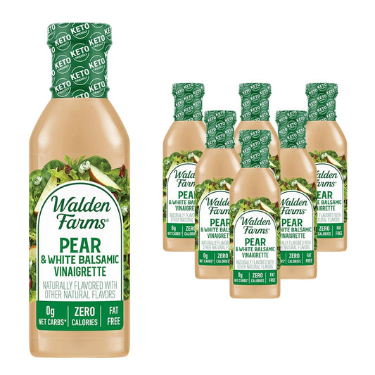 Walden Farms Pear & White Balsamic Vinaigrette 6-Pack Delight