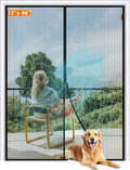 MAGZO Magnetic Screen Door for 72 x 96 Inch Door Openings