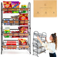 Candy Display Rack Stackable Snack Organizer for Countertop - 2-Pack