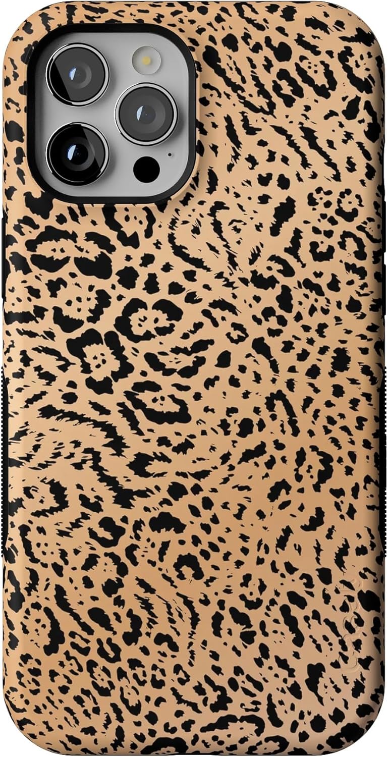 Casely iPhone 12 Pro Max Case with Jaguar Print Design