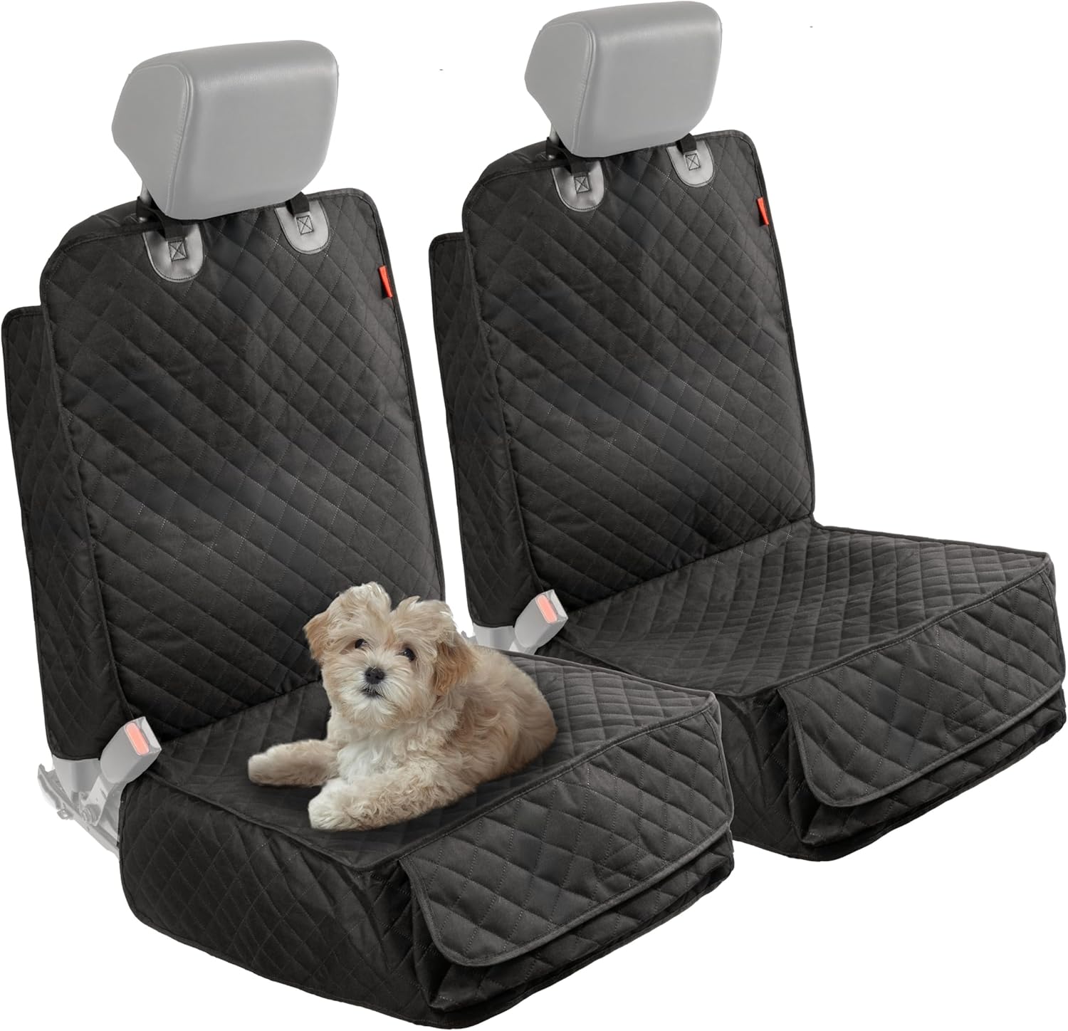 Lusso Gear Dog Car Seat Cover for Front Seat - Waterproof & Nonslip
