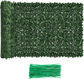 Faux Ivy Privacy Fence Screen 98.4 x 39.4 in - Expandable Artificial
