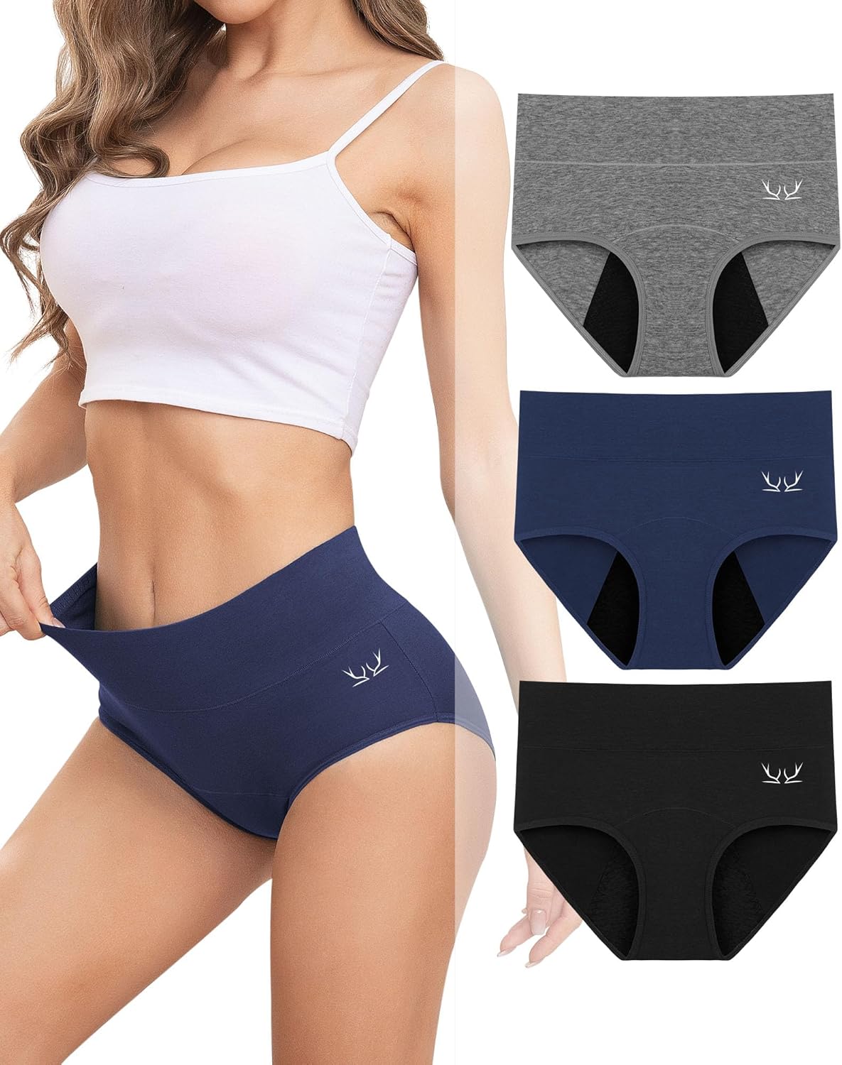 Heavy Flow High Absorbency Period Underwear for Women and Teens