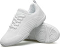 Girls White Cheerleading Shoes Breathable Youth (Style 5ZQ3)