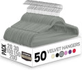 Utopia Home Velvet Hangers 50 Pack - Slim Non-Slip Closet Solution