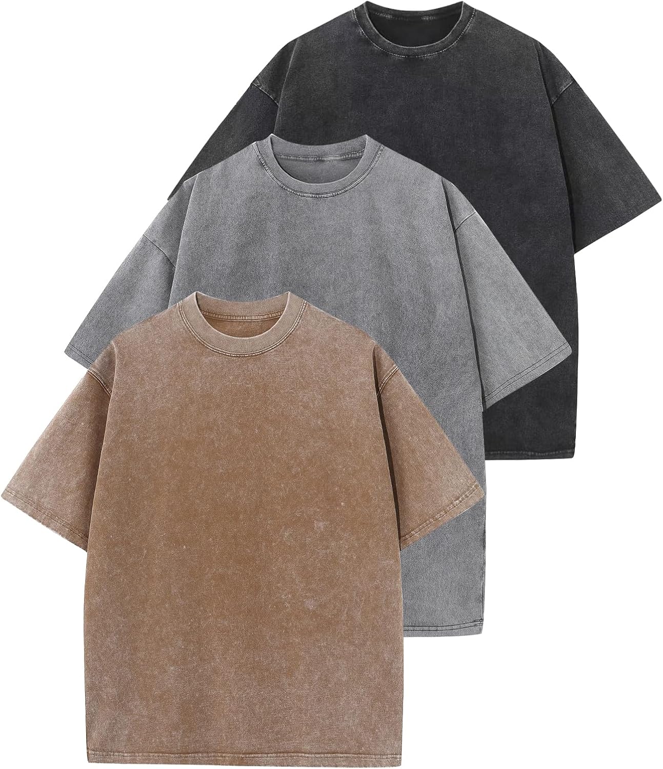 Oversized Vintage Tee for Men - Casual Streetwear Essentials