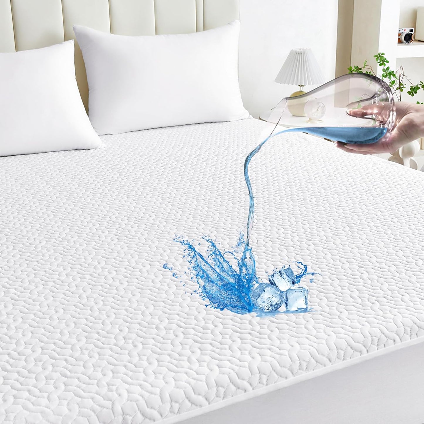 Mooreeke Premium Waterproof Luxury Tencel Mattress Protector