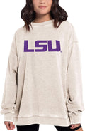 chicka-d NCAA womens Campus Pullover - Oversized Fleece