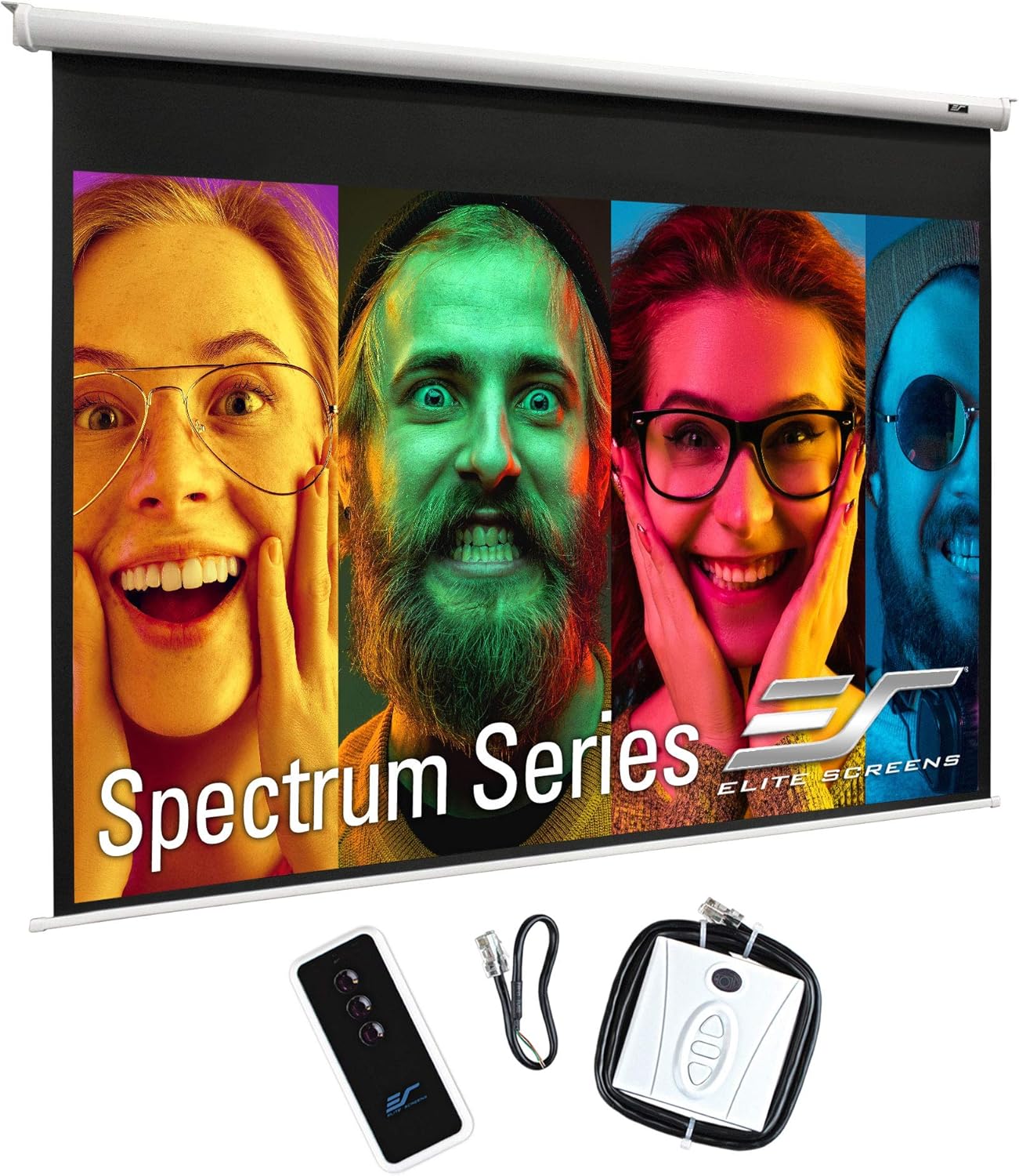 Elite Screens Spectrum 84 Motorized Projector Screen