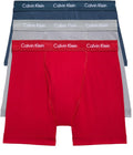 Men's Cotton Stretch 3-Pack Boxer Brief - Soft Support & Fit