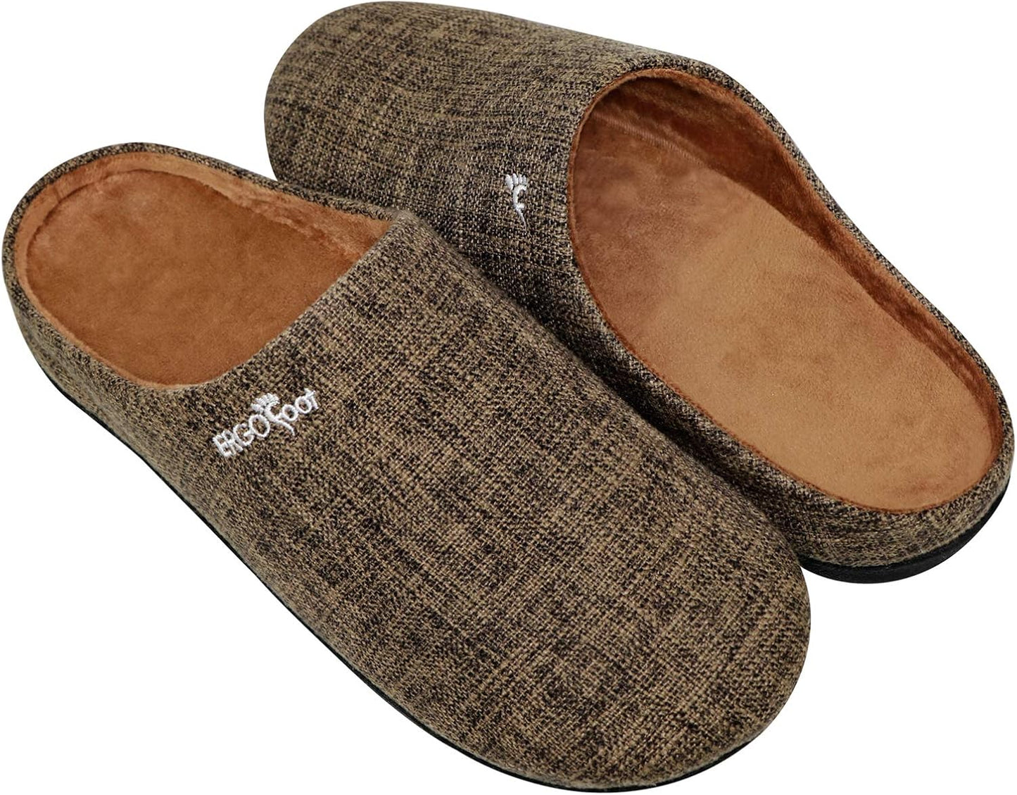 ERGOfoot Orthotic Slippers for Plantar Fasciitis Pain Relief