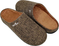 ERGOfoot Orthotic Slippers with Arch Support for Plantar Fasciitis on