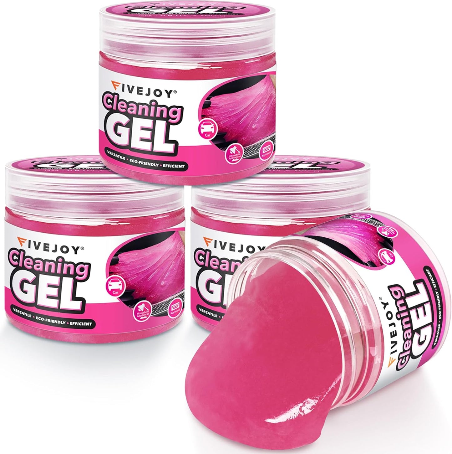 Reusable Car Detailing Gel - Dust Cleaner & Vent Cleaner