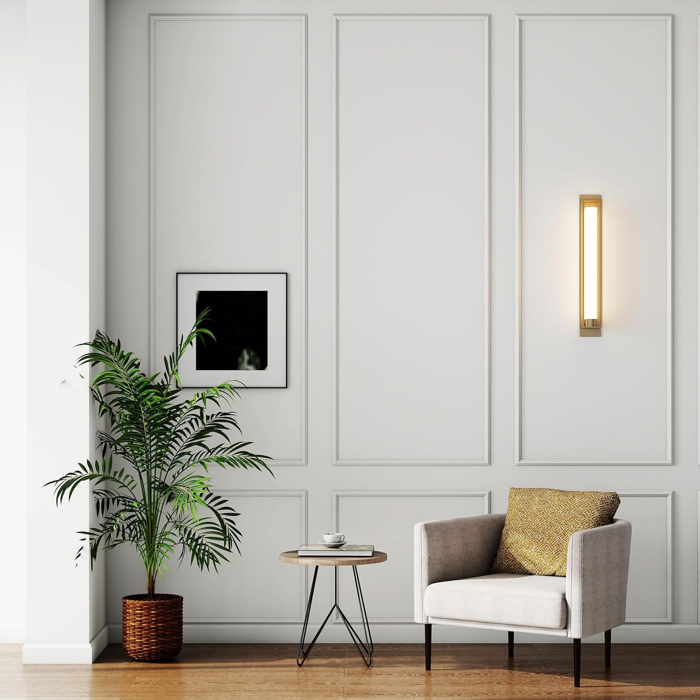 Pangda Peel and Stick Wall Molding Kit for Elegant Decor