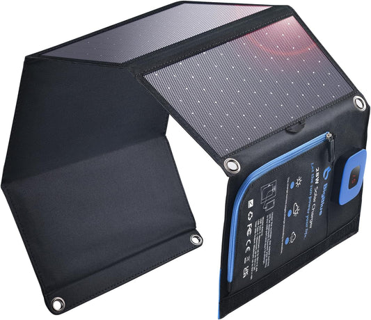 BigBlue Portable Solar Charger 28W: High-Efficiency Power Solution