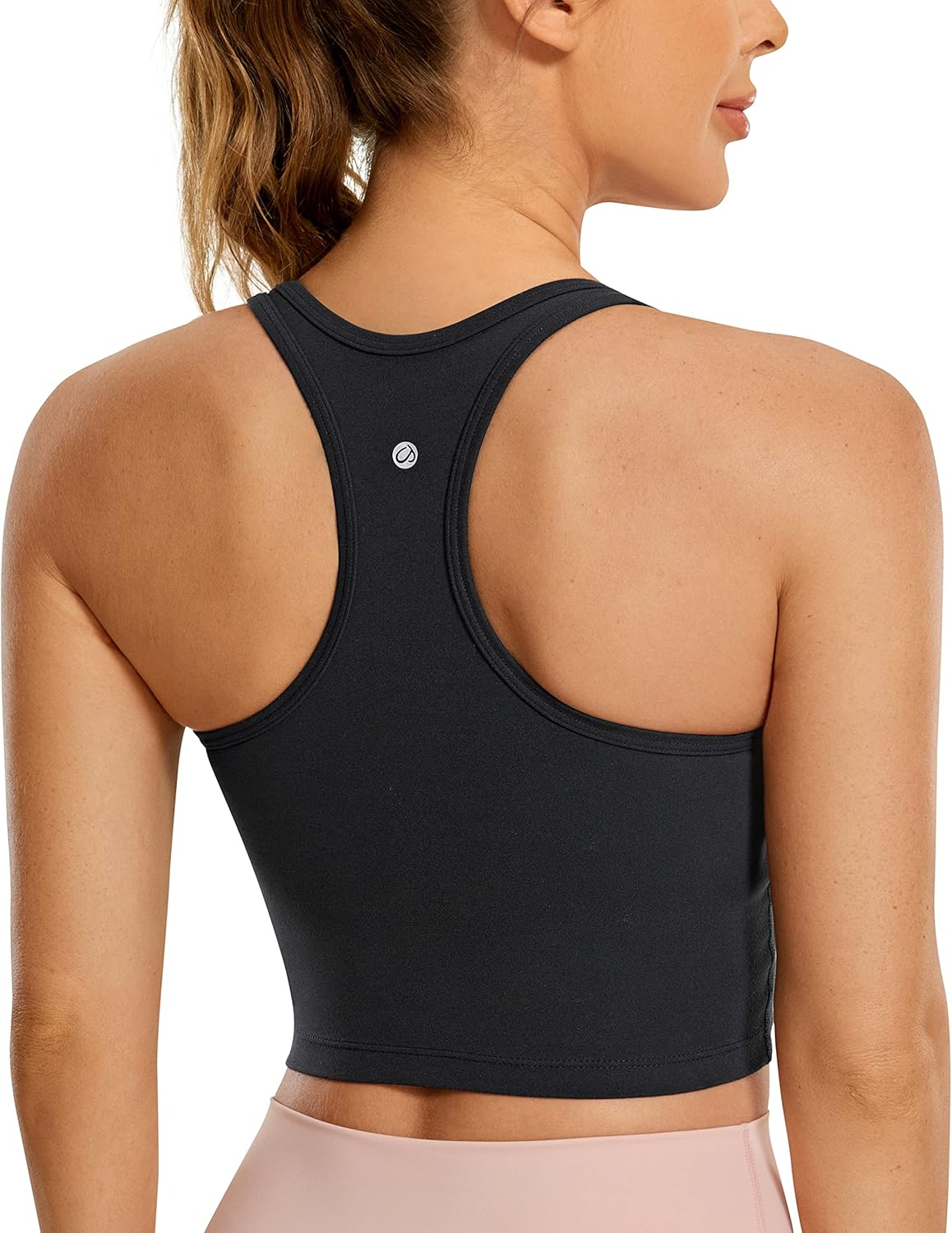 CRZ YOGA Butterluxe Padded Racerback Sports Bra