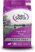 NutriSource Grain Free Dry Puppy Food for Large Breeds - Gut & Heart